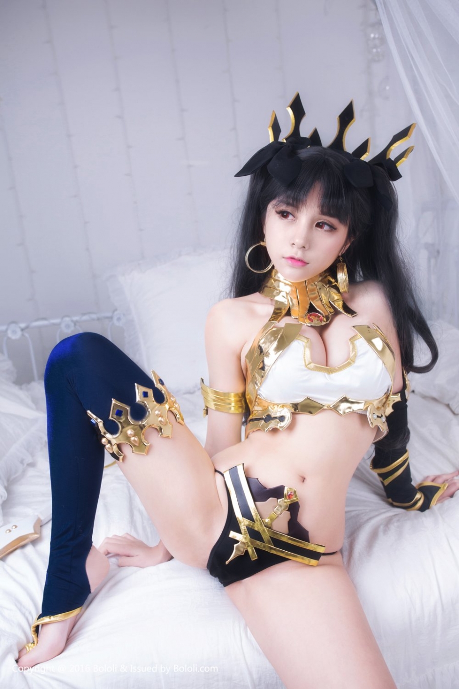 波萝社cosplay美女夏美酱性感写真