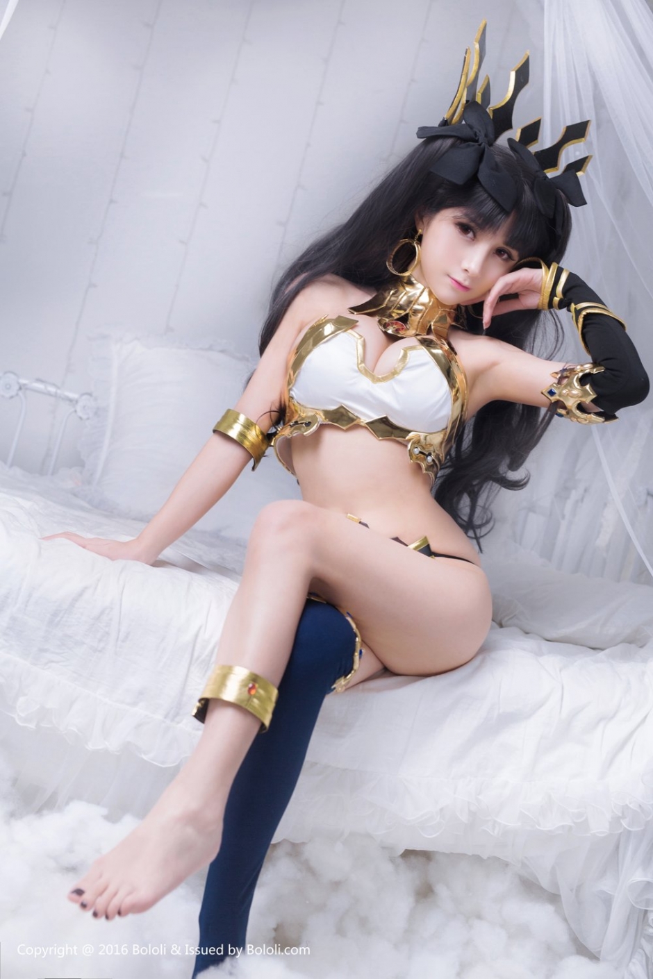 波萝社cosplay美女夏美酱性感写真