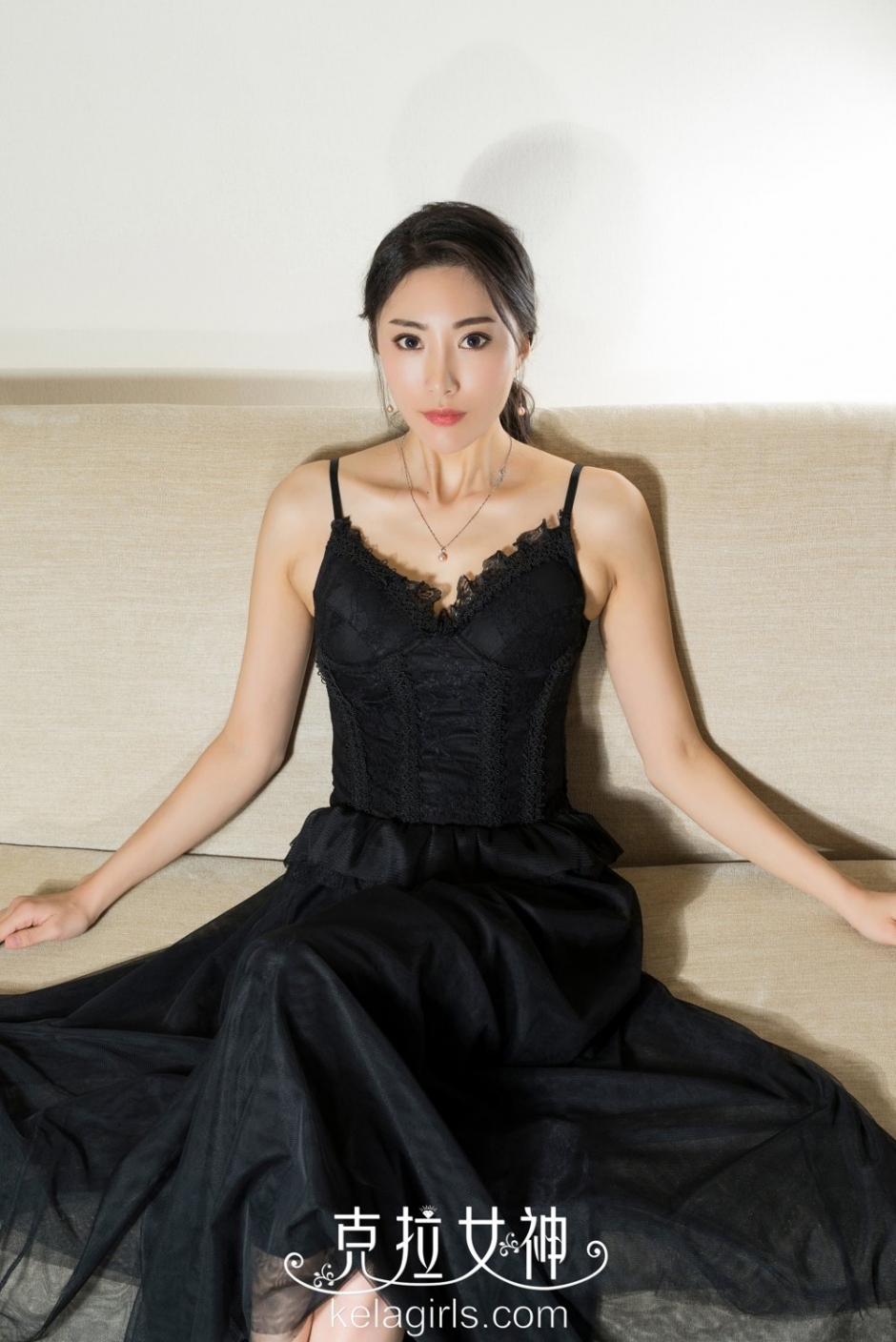 克拉女神模特刘颖性感内衣私房写真