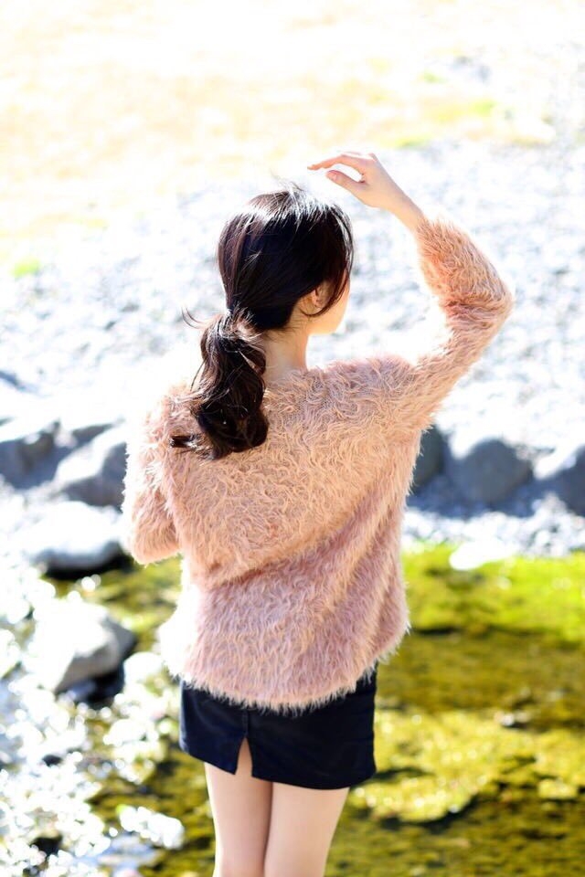 日本美少女秋本铃果清纯私房照可爱迷人