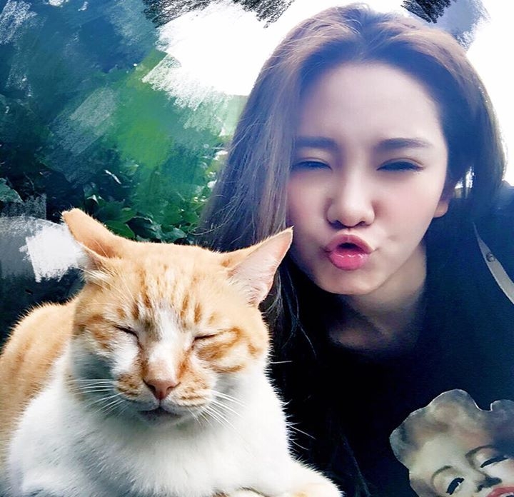 台湾美女模特黄钡铢生活自拍照气质迷人