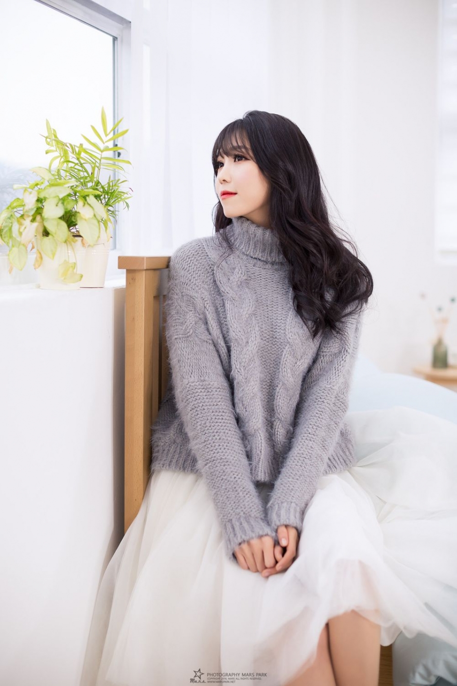 韩国美女李仁慧居家写真美腿迷人