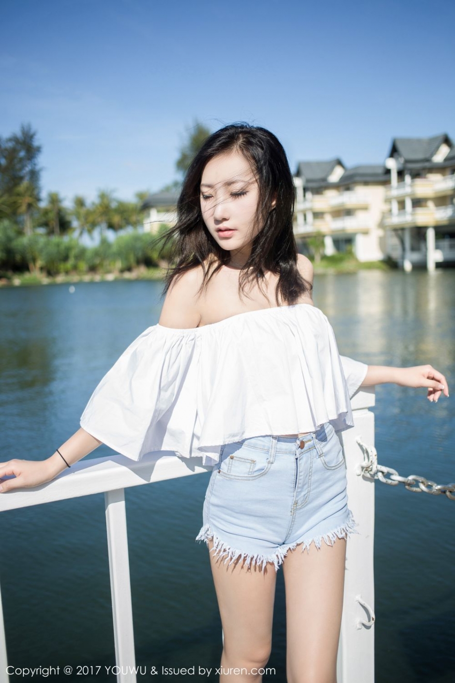 美女模特Yumi尤美旅拍写真清纯动人