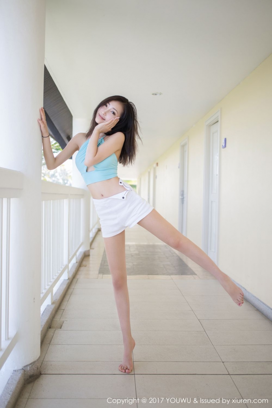 美女模特Yumi尤美旅拍写真清纯动人