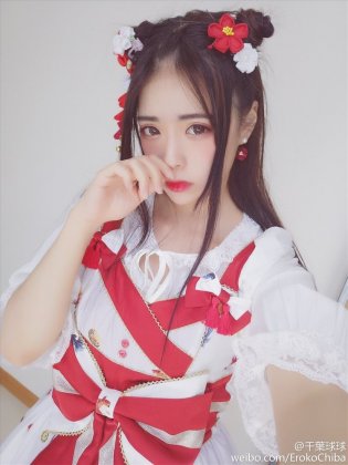 中国灵气美女千葉球球养眼Coser图片