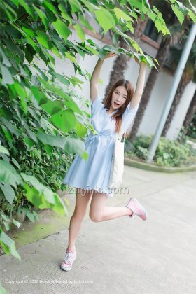 [Kimoe激萌文化]嫩模沈欣雨街拍写真清纯迷人