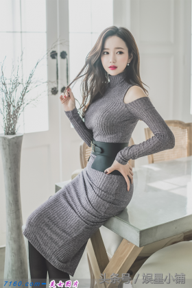 韩国模特美女牛仔裤迷人黑丝诱惑