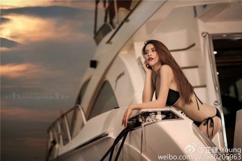 平面模特杨芷健性感写真照片