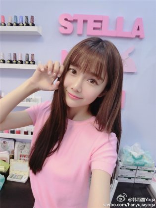 清纯校花韩雨嘉超高清自拍图片