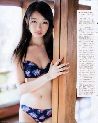 日本95后清纯美女村濑纱英写真集