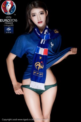 2016欧洲杯足球宝贝性感高清写真