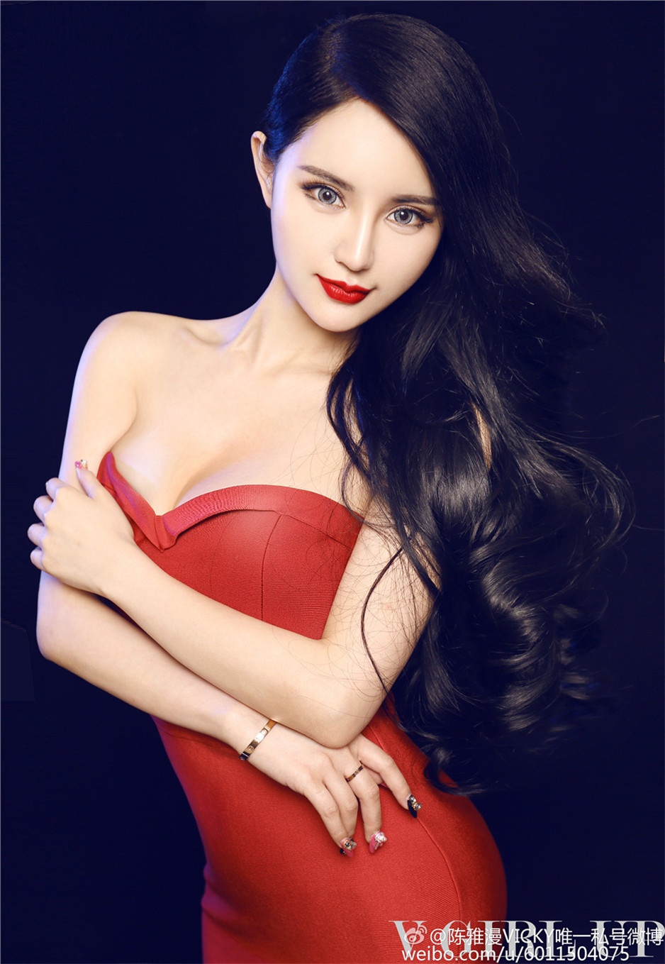 中国极品性感美女陈雅漫人体艺术图片