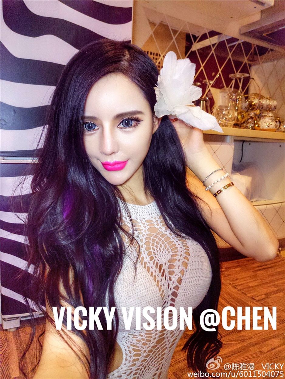 中国极品性感美女陈雅漫人体艺术图片