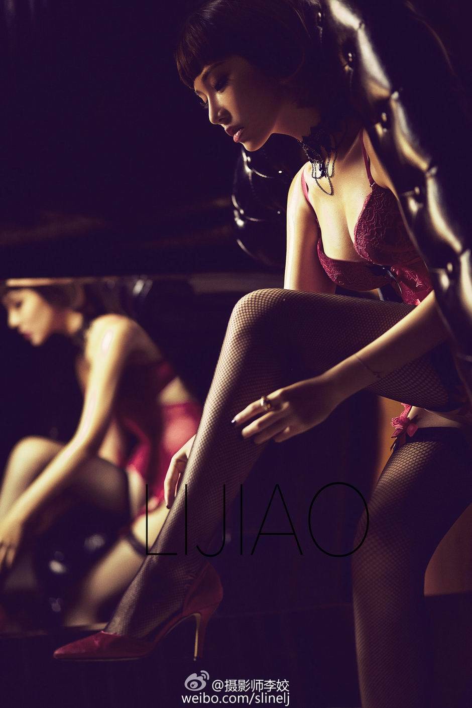 短发女人陈以漫Karen极品人体艺术美图