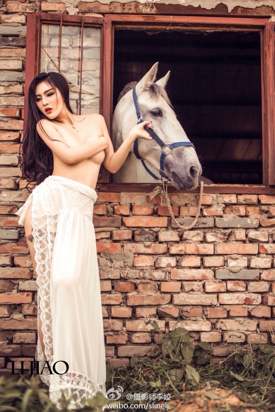 电臀嫩模Yuki颜瑜女神性感人体艺术图