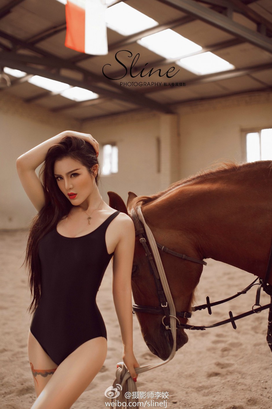 电臀嫩模Yuki颜瑜女神性感人体艺术图