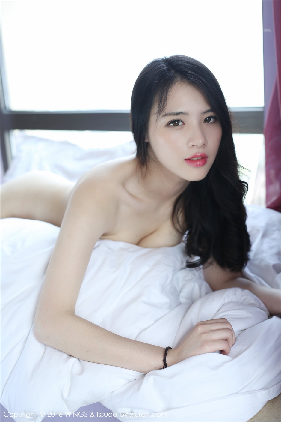 美胸人体模特舒林培大尺度私房写真