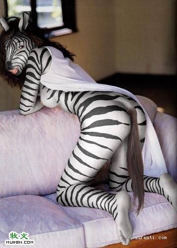 大胆惊艳的欧美人体模特图