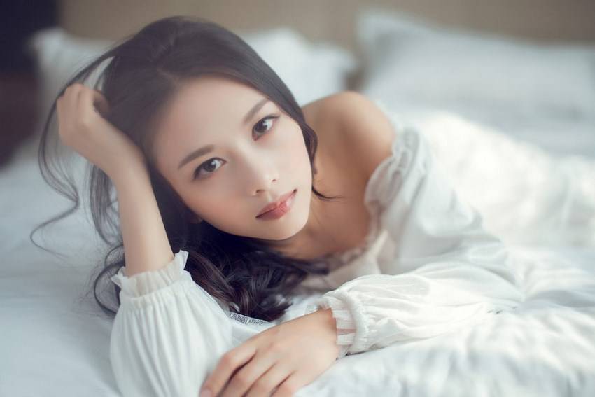 小清新少女唯美人体摄影图片