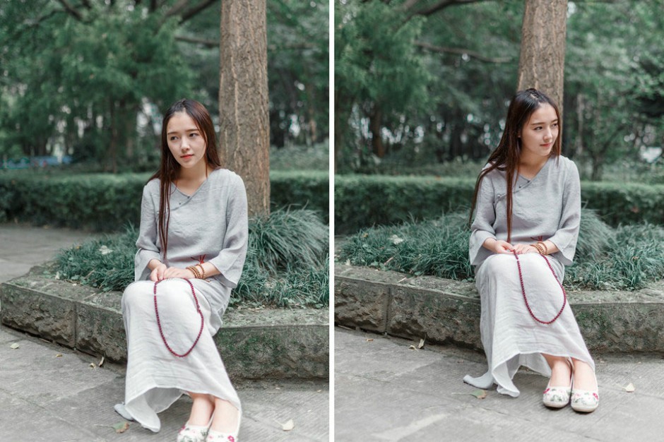 时尚气质少女精美大胆人体艺术写真