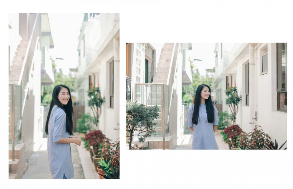 都市时尚美女人体写真尽显甜美气质