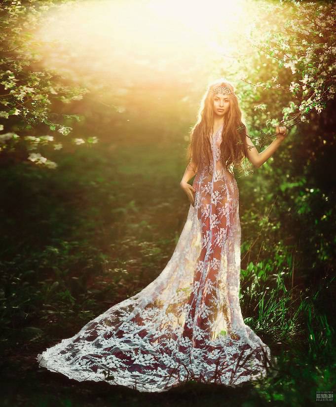 唯美意境欧美人体艺术摄影图片