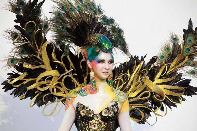 令人惊叹的国际人体艺术彩绘组图