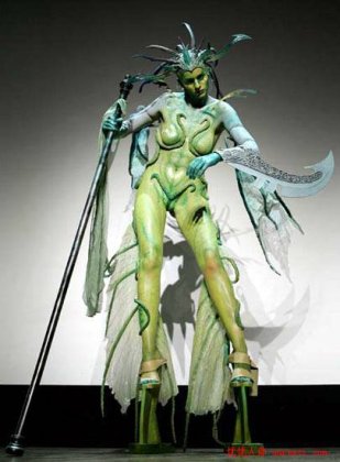 震撼人心的人体彩绘组图