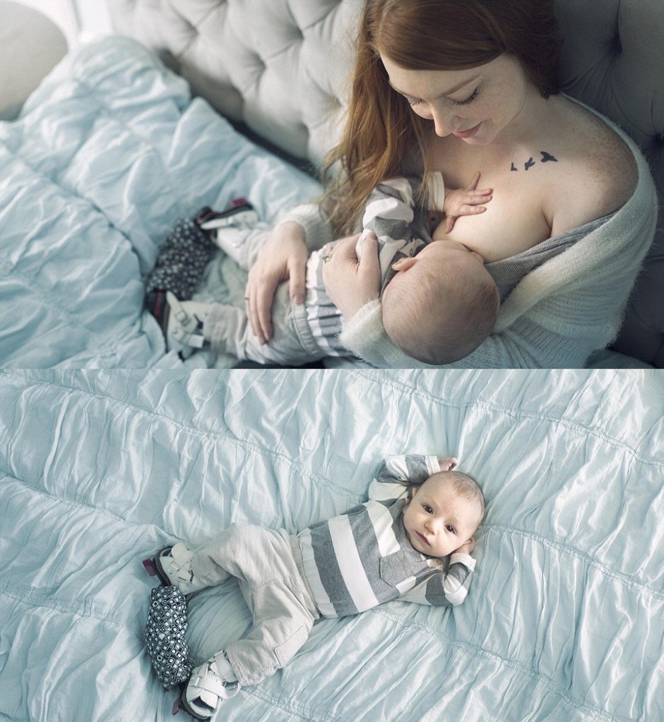 美国美女母爱人体艺术摄影