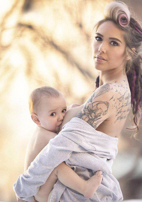 美国美女母爱人体艺术摄影