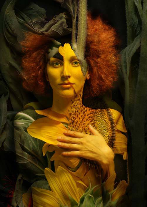 创意唯美人体艺术写真图片