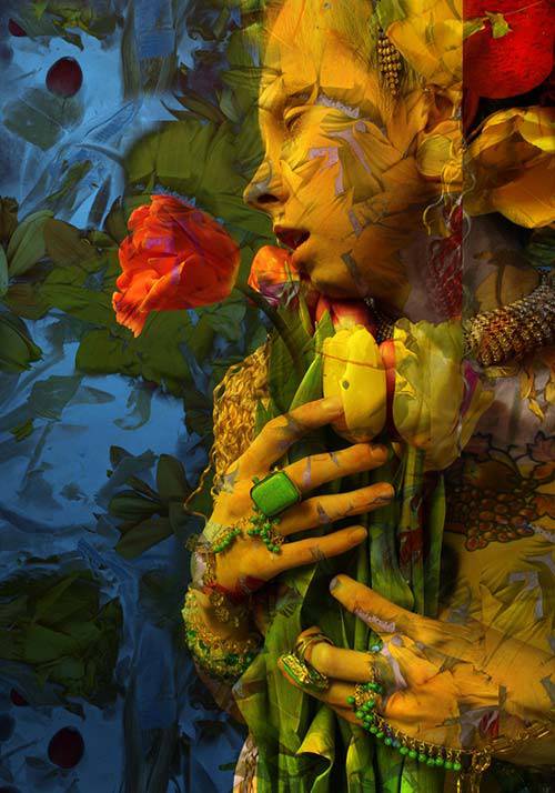 创意唯美人体艺术写真图片