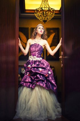 欧美美女唯美婚纱性感人体艺术照