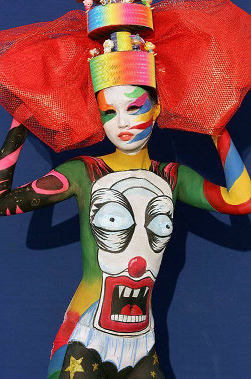 国际人体彩绘节精选图片