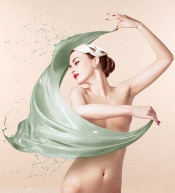 气质美女另类人体艺术彩绘图集欣赏