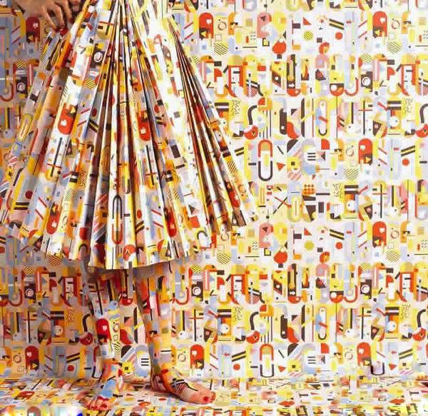 隐藏在花丛中的人体彩绘组图