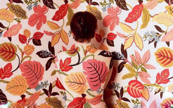 隐藏在花丛中的人体彩绘组图