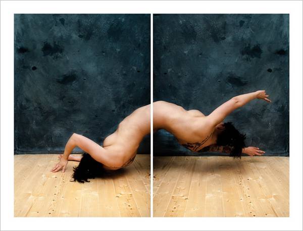 另类乌克兰美女人体艺术写真