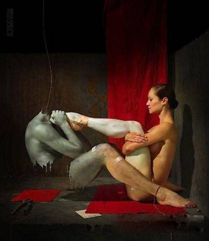 充满创意的人体艺术摄影组图