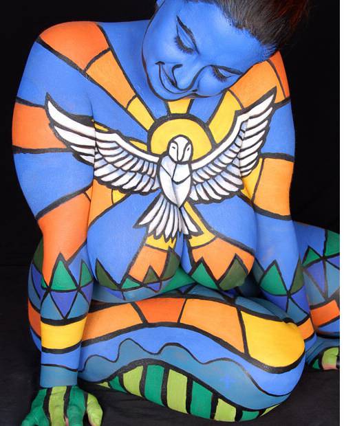 神奇的人体彩绘作品合集