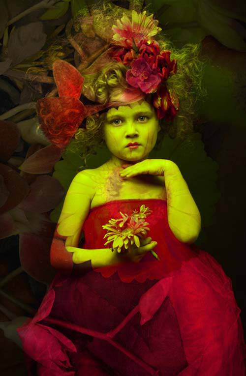 容易产生视觉误差的人体艺术写真