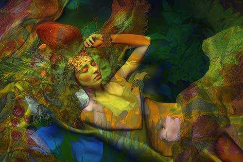 容易产生视觉误差的人体艺术写真