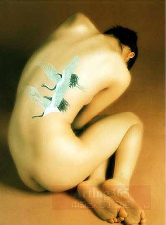 背部超唯美人体彩绘图集