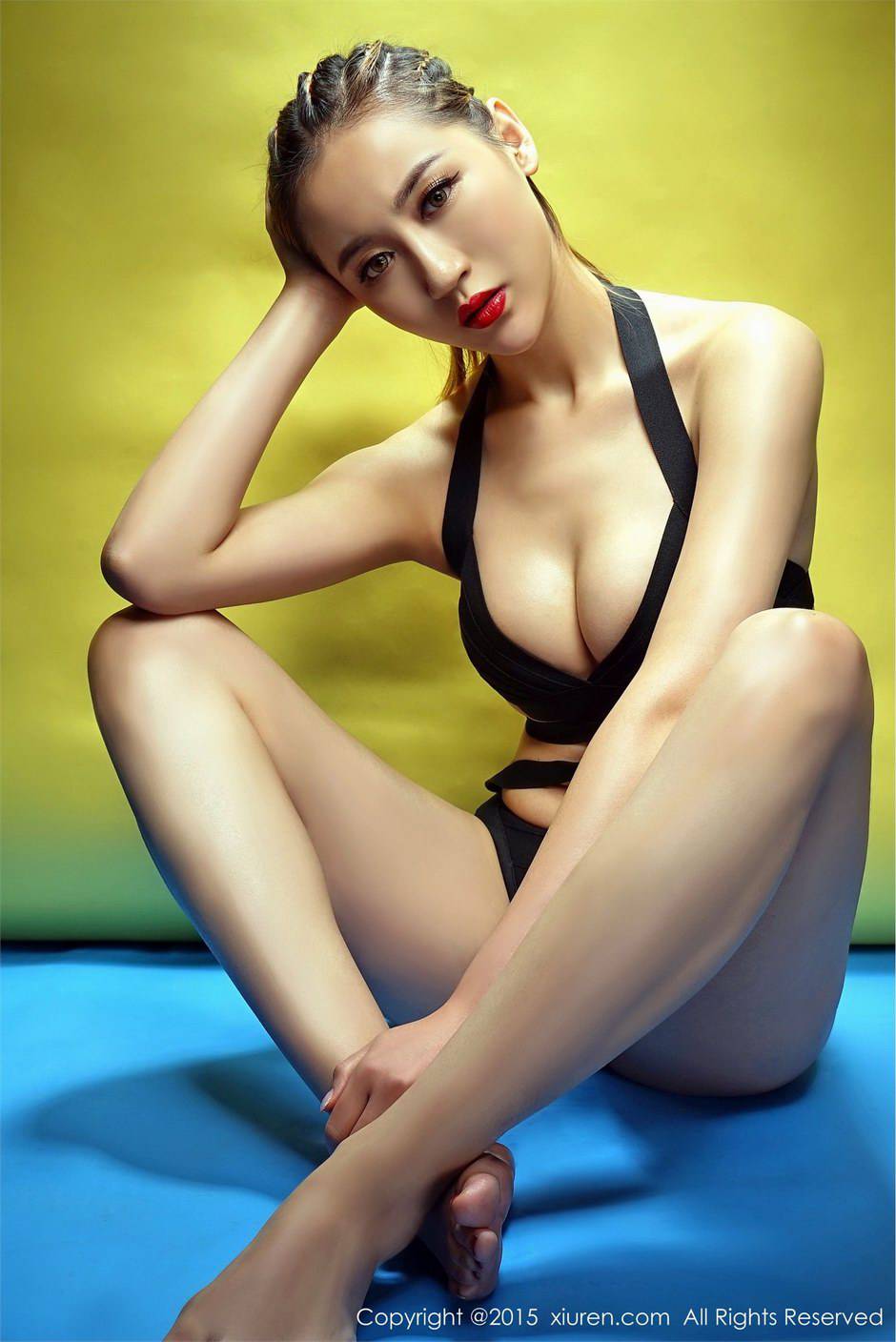 秀人网晗大大Via魅惑大胆人体艺术写真