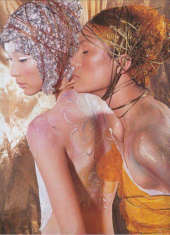 唯美人体彩绘艺术作品欣赏