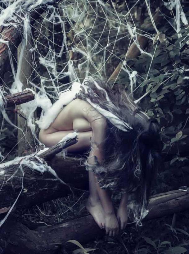 印度美女户外人体艺术摄影