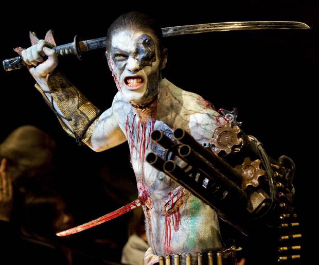 超现实西方人体彩绘写真