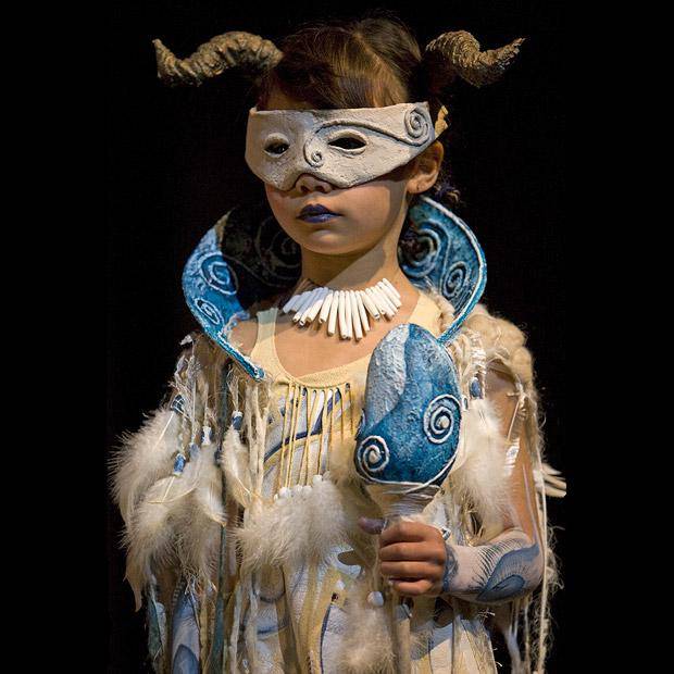 超现实西方人体彩绘写真