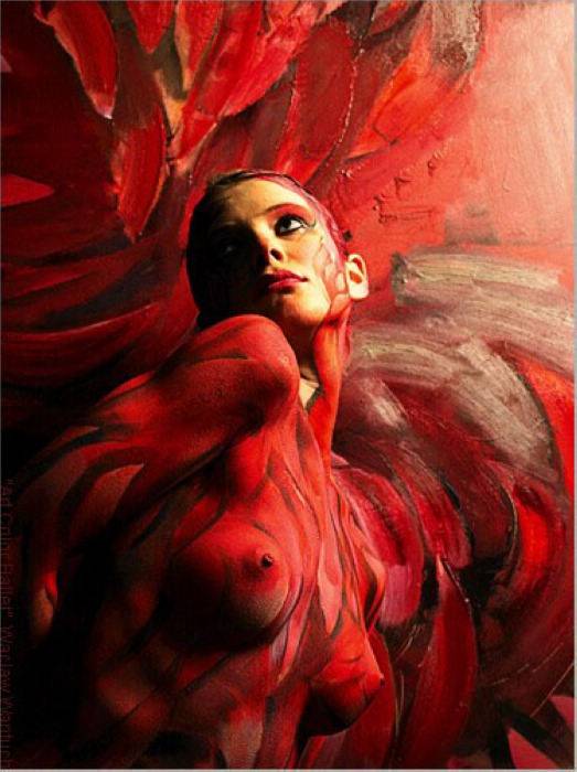 大师级概念人体彩绘摄影作品