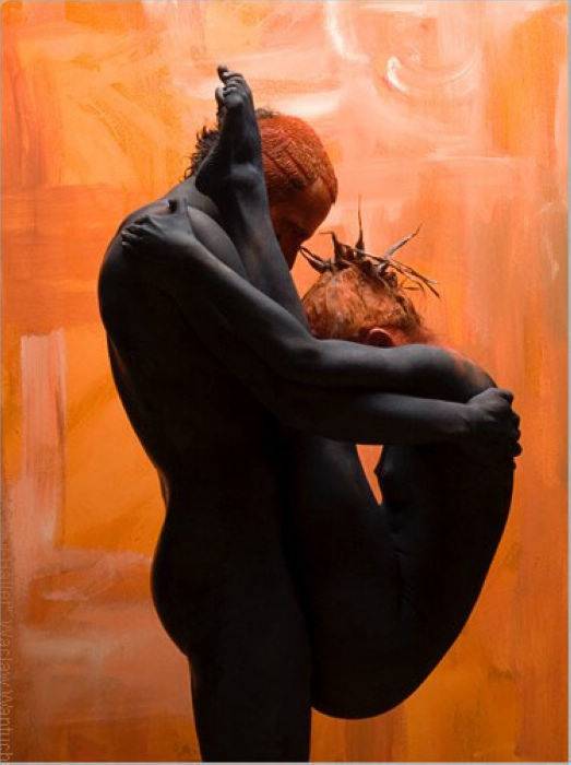 大师级概念人体彩绘摄影作品